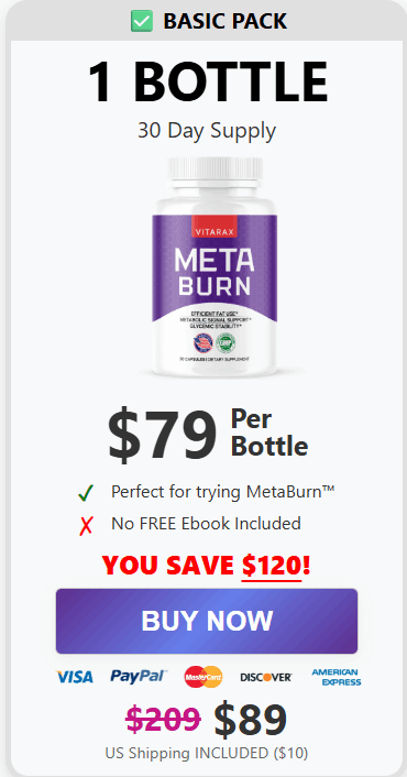MetaBurn  1 bottle